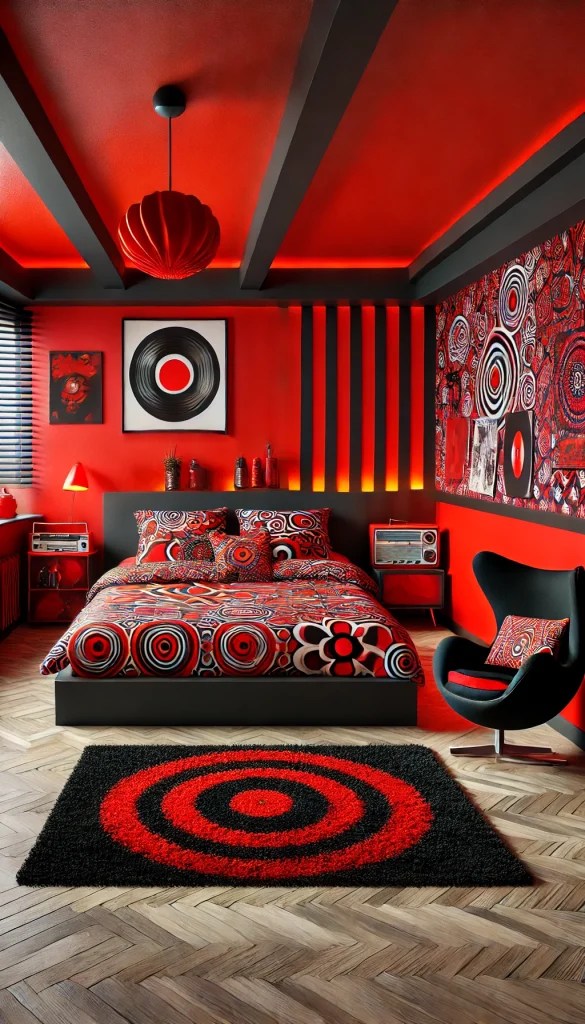20+ Stunning Red and Black Bedroom Decorating Ideas That Will Make You