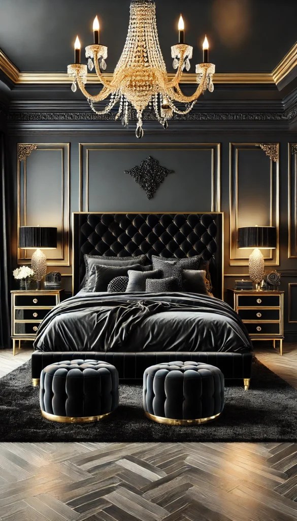 🛋️ 20+ Black Bedroom Furniture Decorating Ideas That Scream Elegance