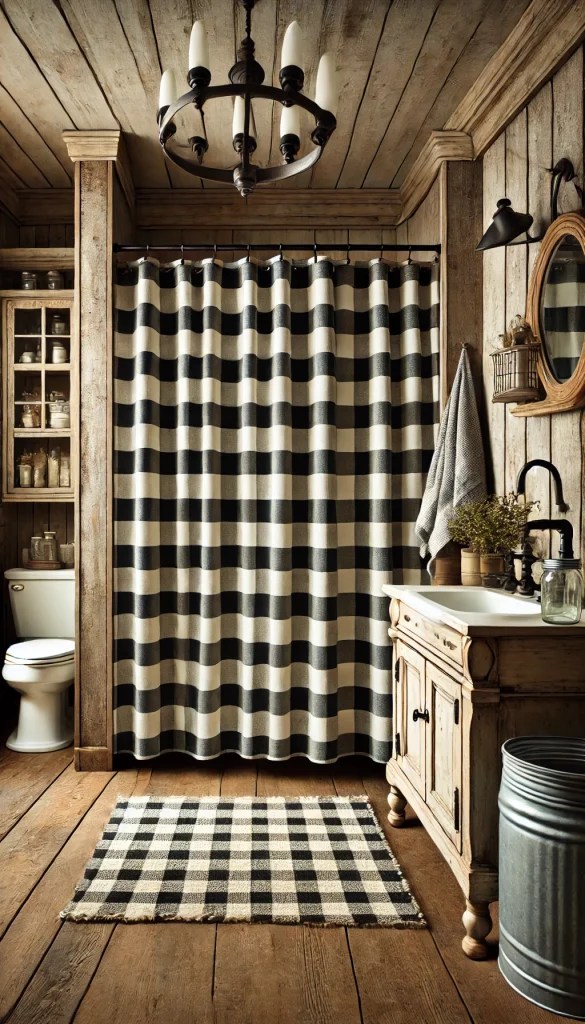 17+ Bathroom Shower Curtain Decorating Ideas for a Fresh Look ????