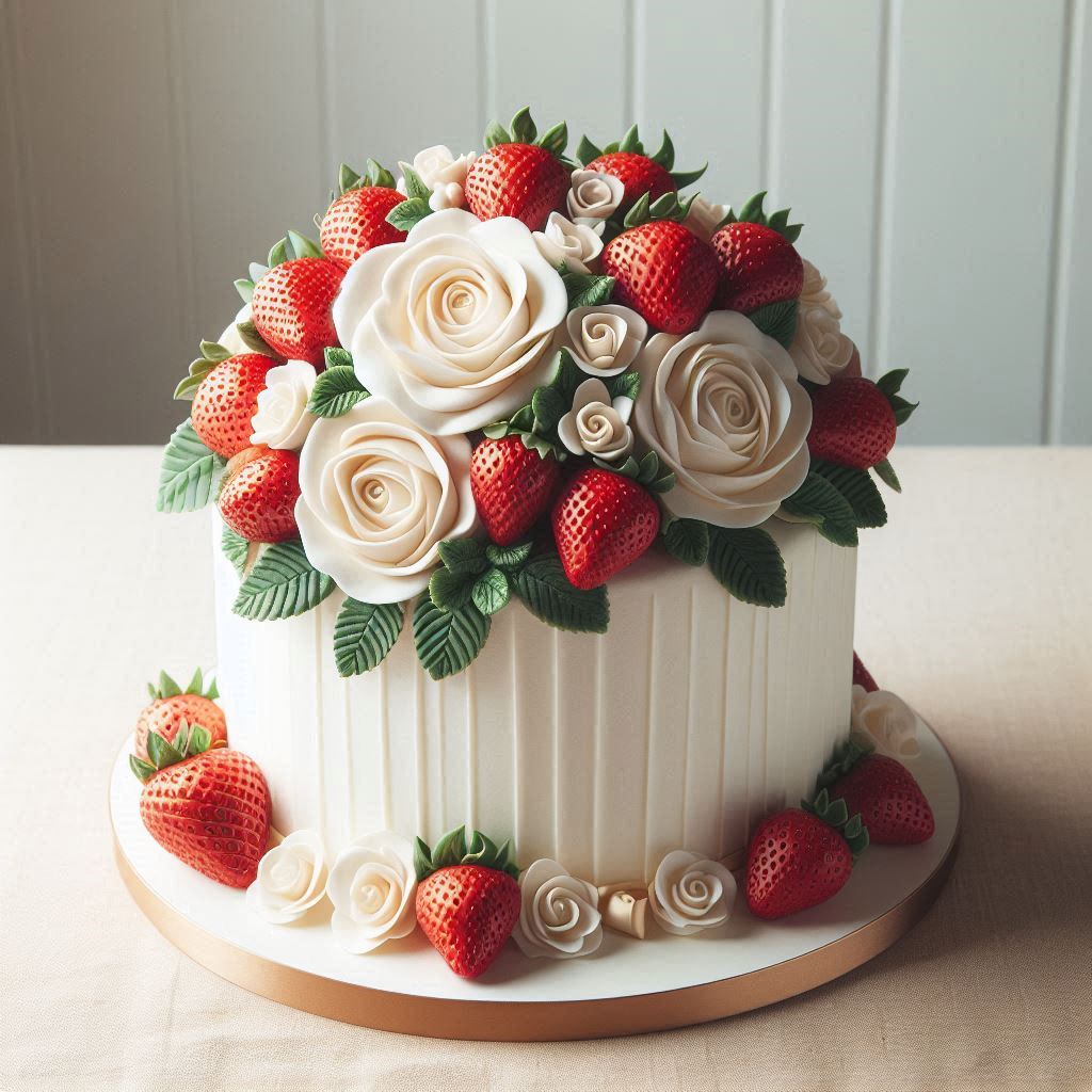 17+ Strawberry Cake Decorating Ideas to Sweeten Any Celebration 🍓