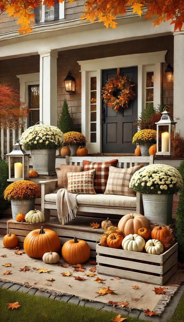 17+ Fall Yard Decoration Ideas That Will Wow Your Neighbors 🍁