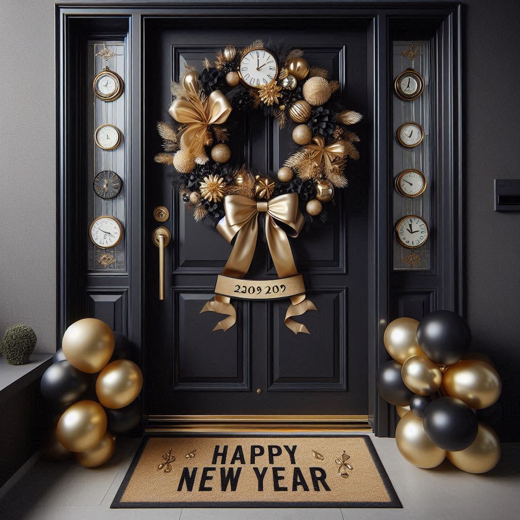 17+ Cozy January Door Decoration Ideas to Warm Up Your Entryway! 🔥