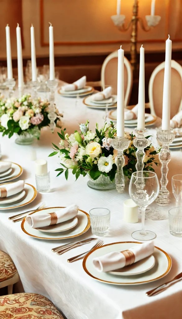 Top 17+ Dinner Table Decoration Ideas You Can Try Today! 🥂🌺