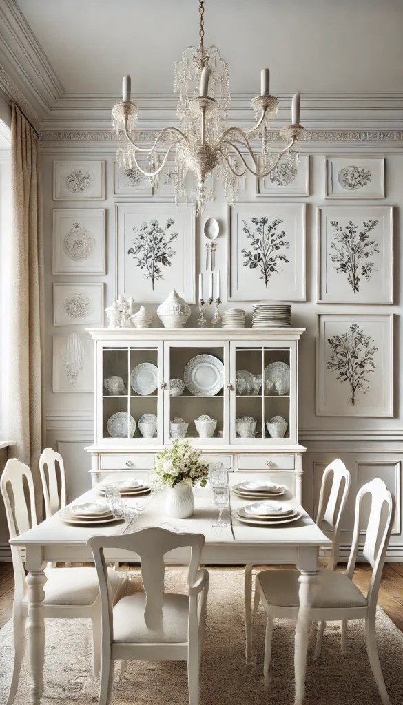 17+ White Wall Decor Ideas for a Bright and Elegant Home