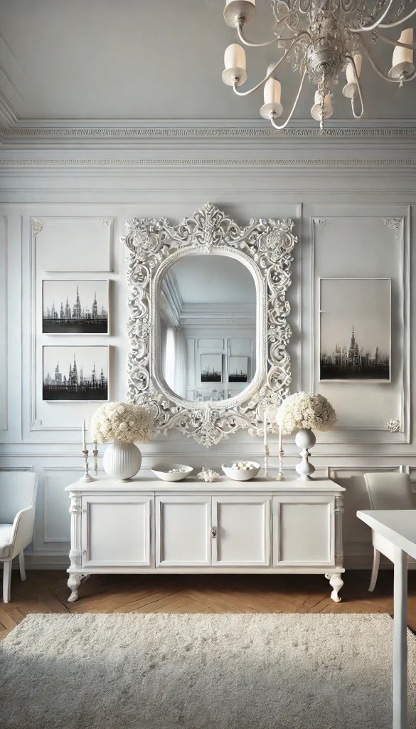 17+ White Wall Decor Ideas for a Bright and Elegant Home