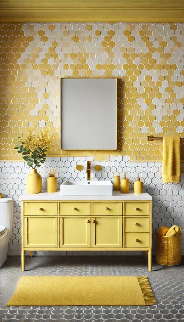 17+ Cheerful Yellow Bathroom Decorating Ideas You’ll Love! 🌞