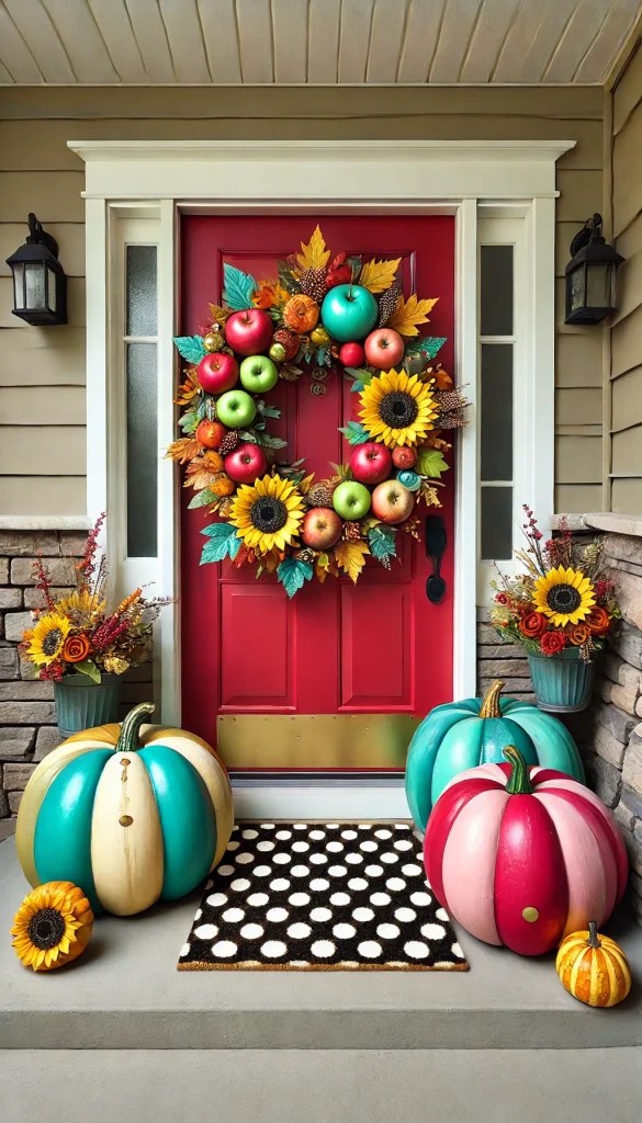 🍁 17+ Cozy Fall Door Decoration Ideas to the Season! 🍂