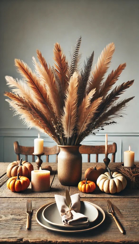 17+ Must-Try Turkey Feather Decoration Ideas for Your Home 🦃
