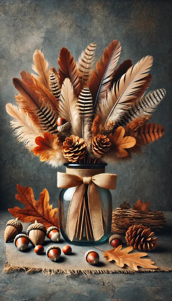 17+ Must-Try Turkey Feather Decoration Ideas for Your Home 🦃