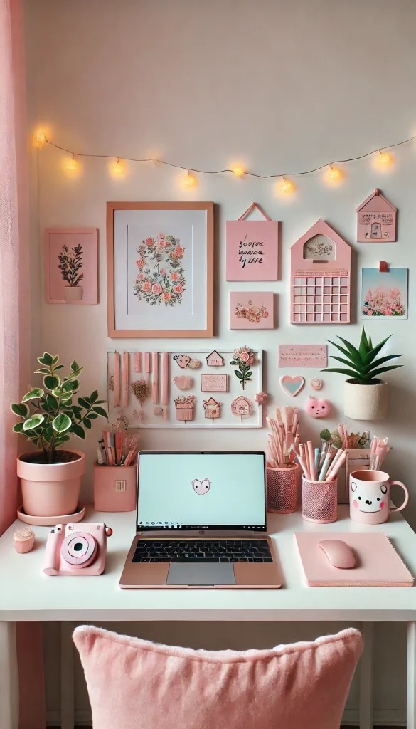 17+ Cute Desk Decor Ideas to Match Every Aesthetic! 🌺