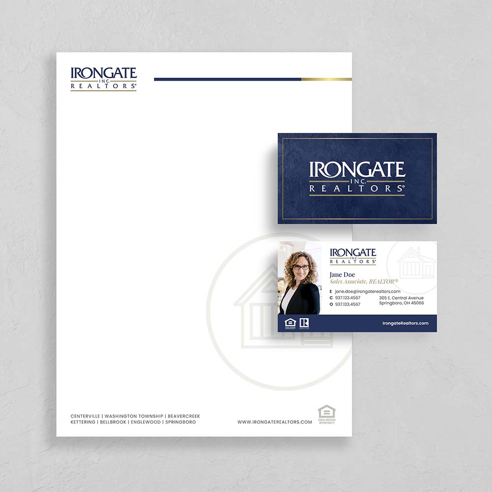Irongate Realtors Dayton Graphic Design & Marketing Catapult Creative