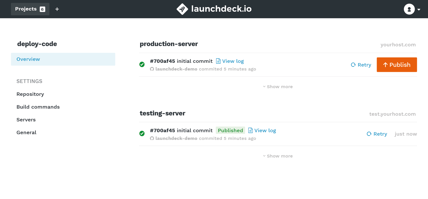 Deploy from Bitbucket to your server Launchdeck