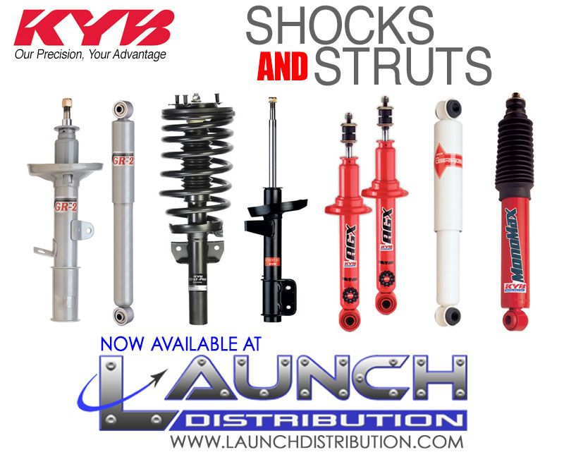 KYB New Product Added to Inventory Launch Distribution
