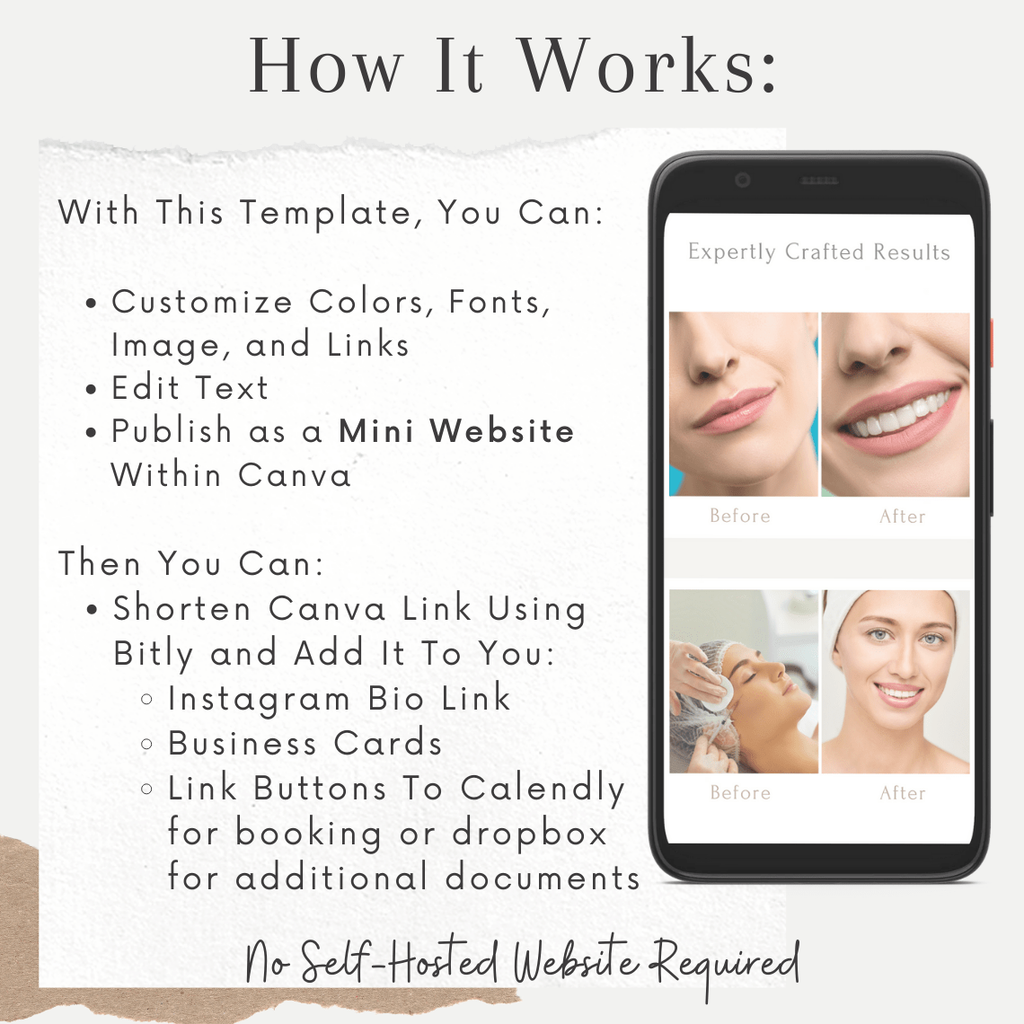 Landing Page Nurse Injector Instagram Bio Booking Page Link in Bio