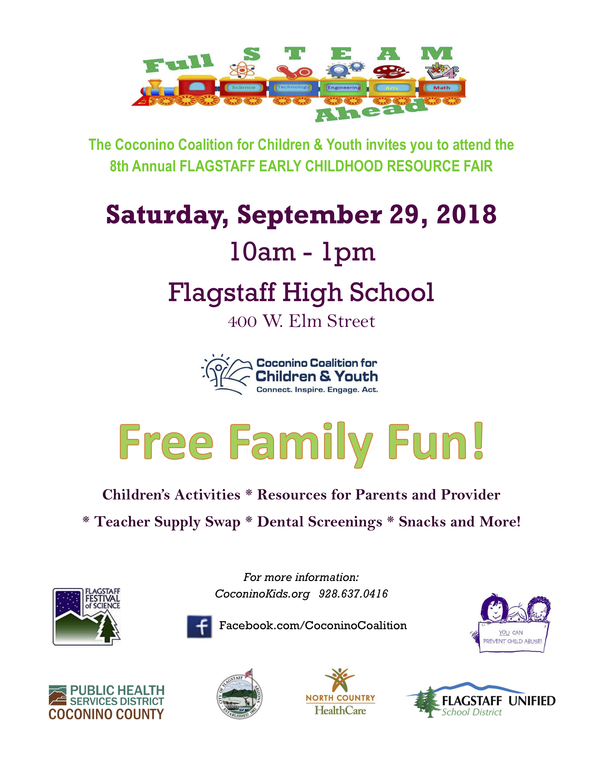 Flagstaff Early Childhood Resource Fair LAUNCH Flagstaff