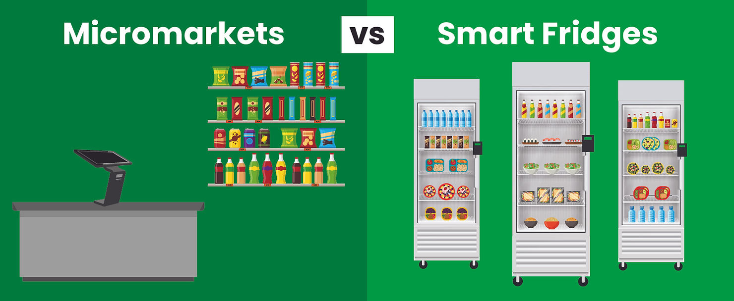 Micromarkets vs. Smart Fridges FoodSpot