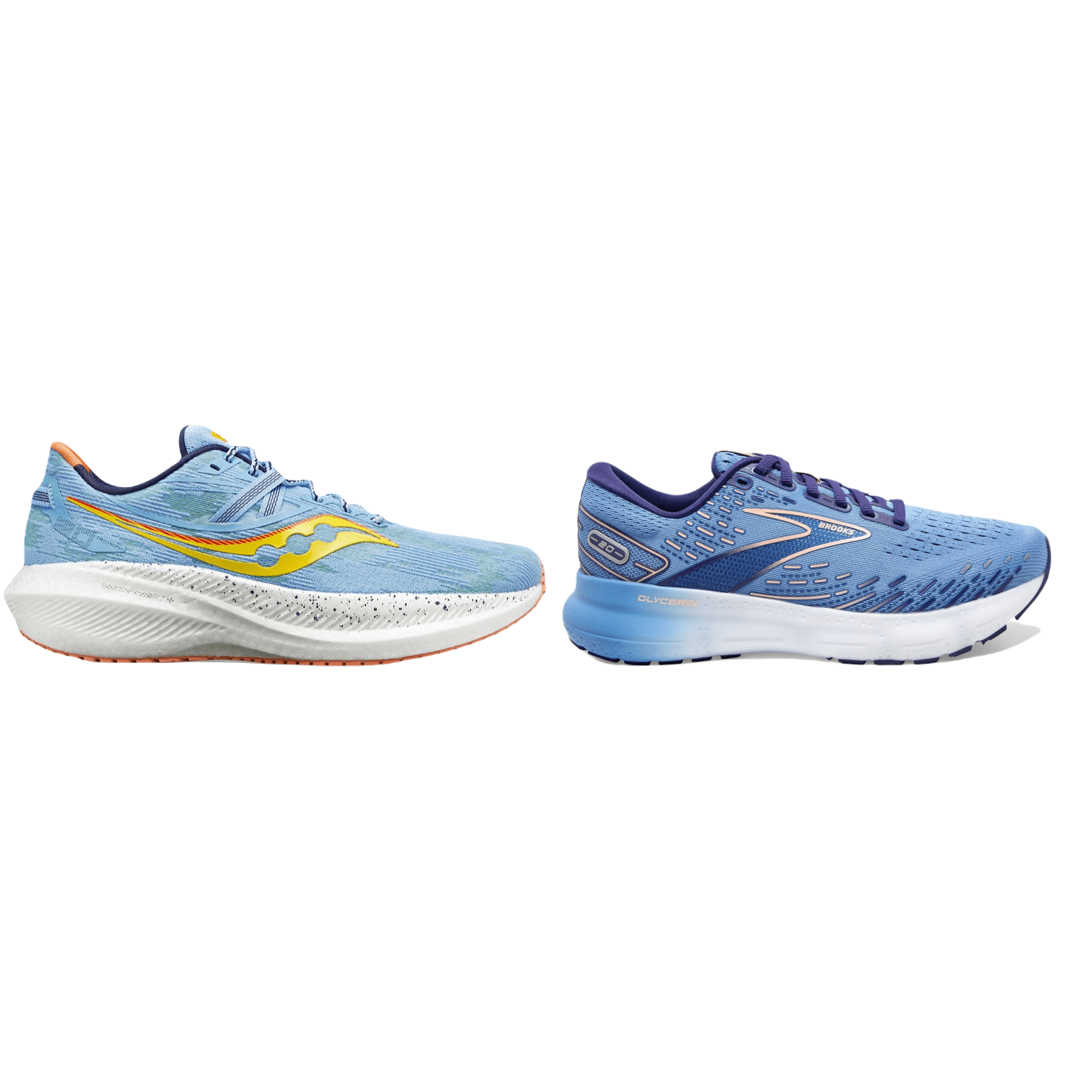 Sneaker Comparison Saucony Triumph 20 vs. Brooks Glycerin 20 Running