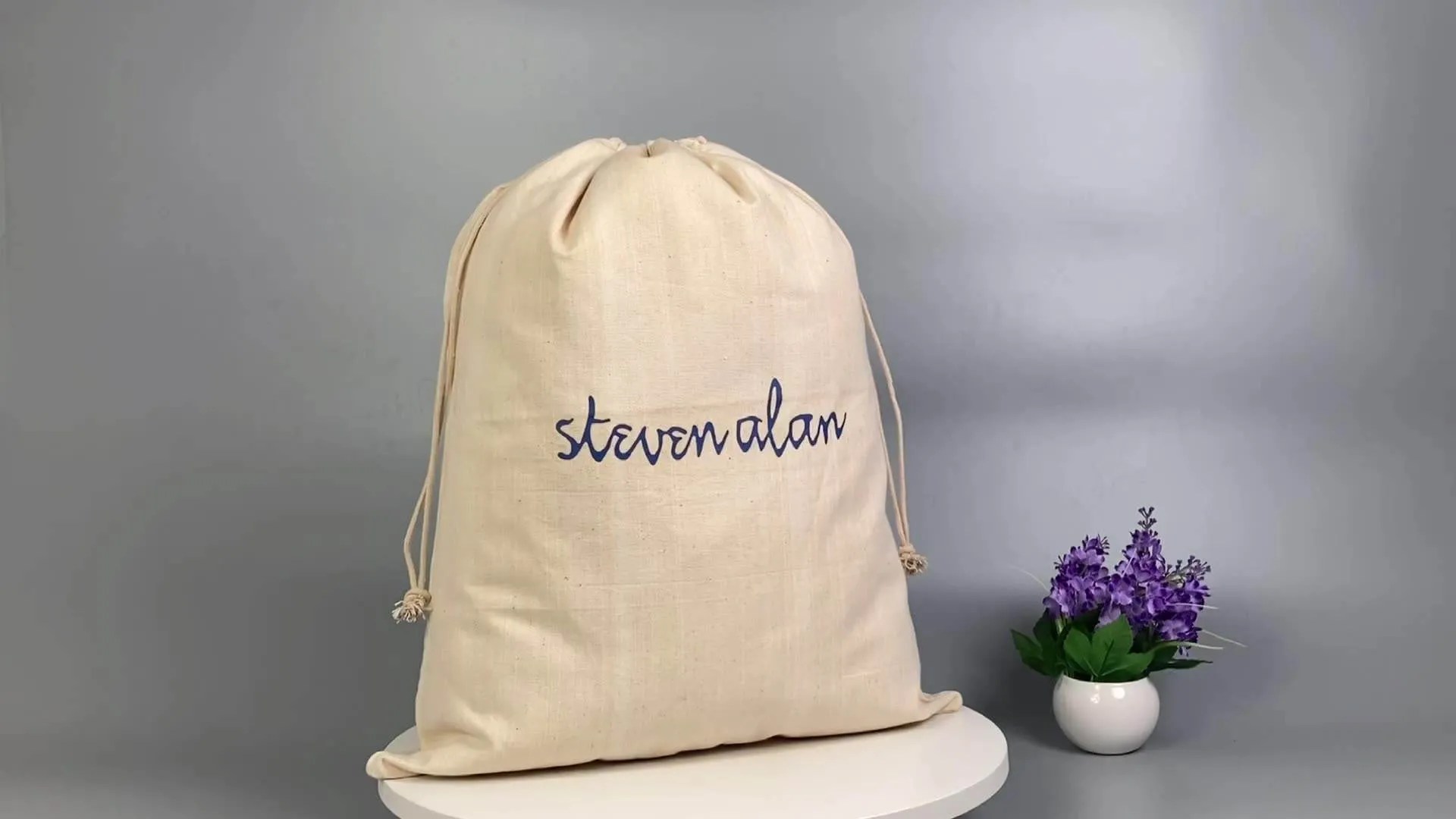 Organic Cotton Laundry Bag Laundry Bags Manufacturer and Supplier