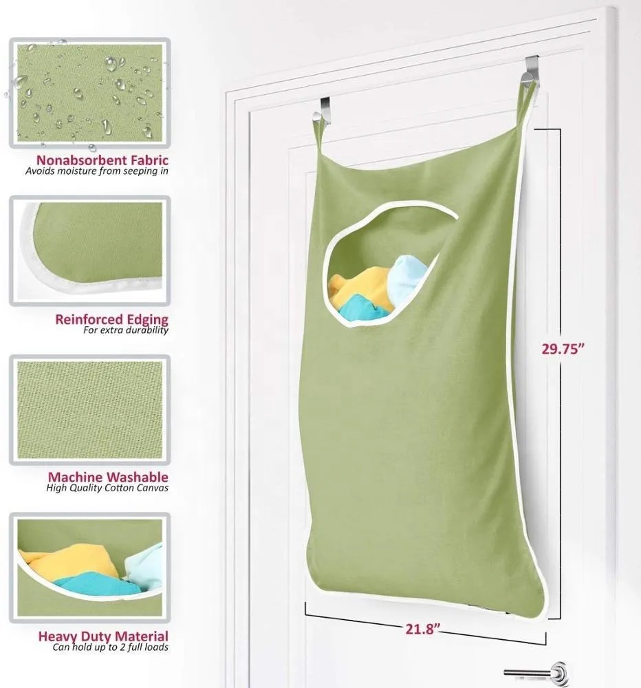 Hanging Laundry Sorting Bags Laundry Bags Manufacturer and Supplier