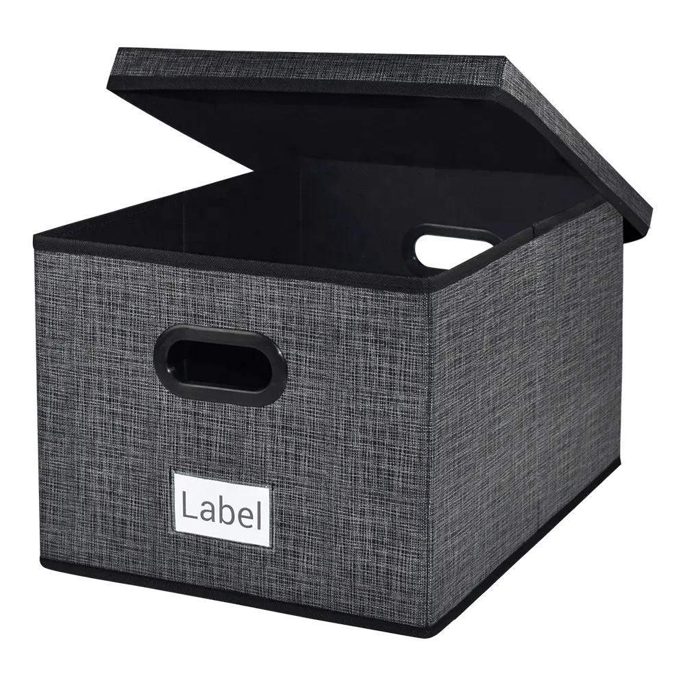 Foldable Storage Box With Lid Laundry Bags Manufacturer and Supplier