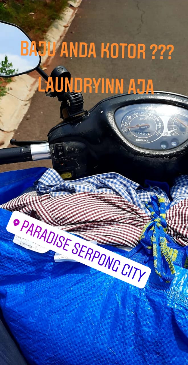 Laundry Kiloan Khusus Antar Jemput Jaminan Kehilangan