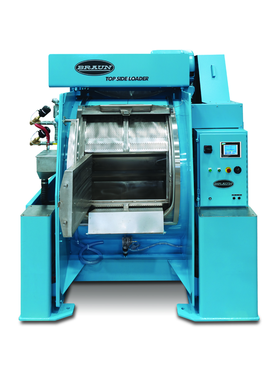 Braun’s Top Side Loader for Clean Rooms Laundry Ledger