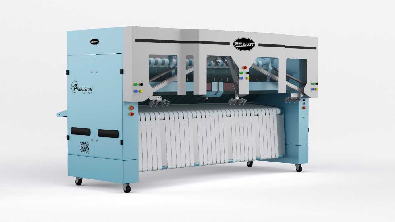 Brauns New Precision Series® Spreader/Feeder Laundry Ledger