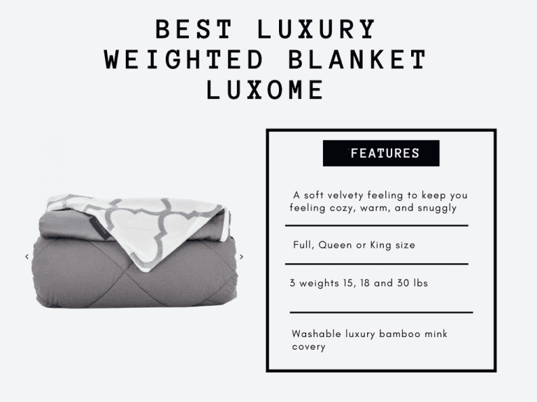 5 Best Weighted Blankets for Insomnia And AnxietyDo They Work?