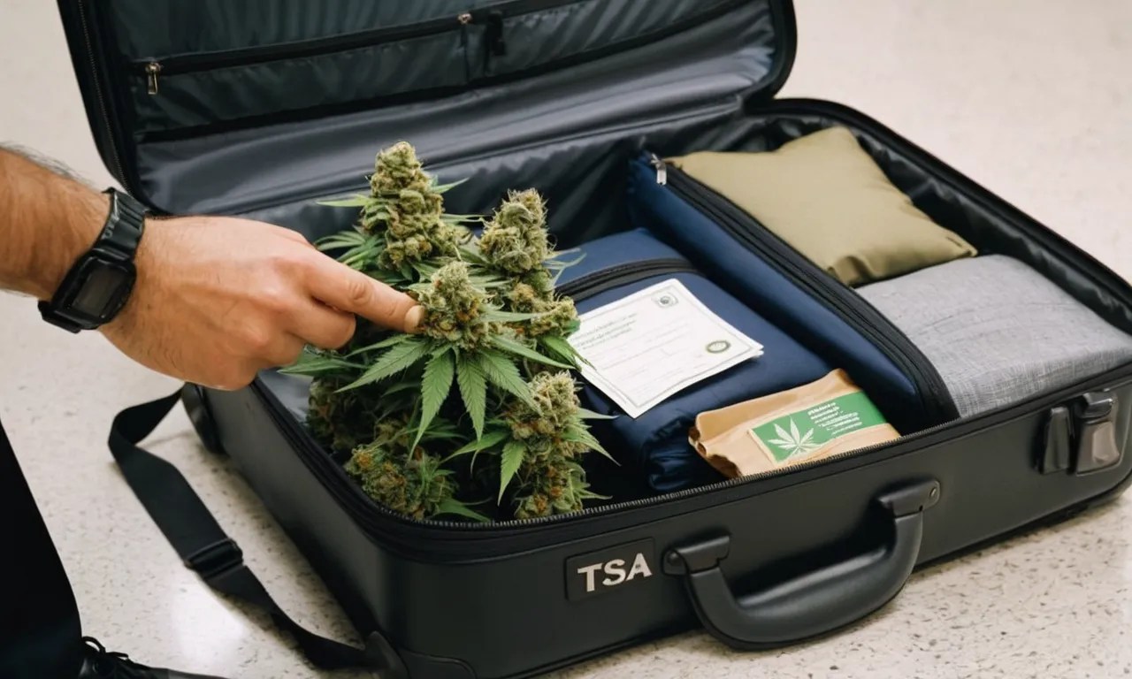 What Happens If TSA Finds Weed In Checked Luggage? Laura Clery