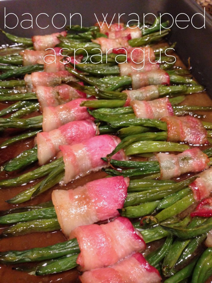 bacon wrapped asparagus cooking from the heart