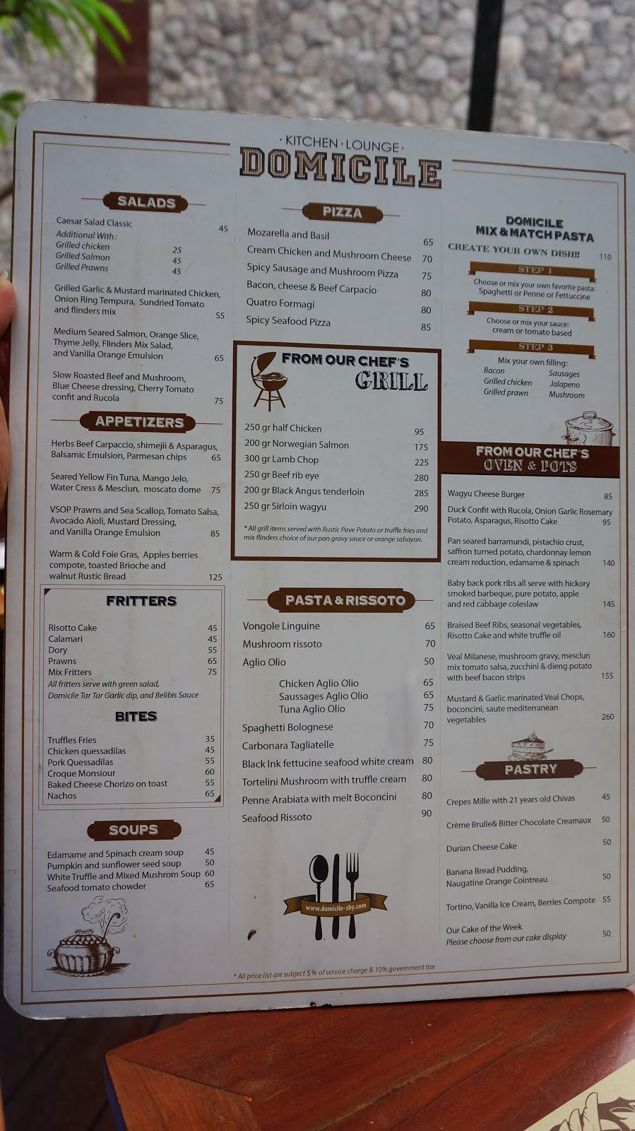 Domicile Kitchen & Lounge Surabaya | Laura Angelia