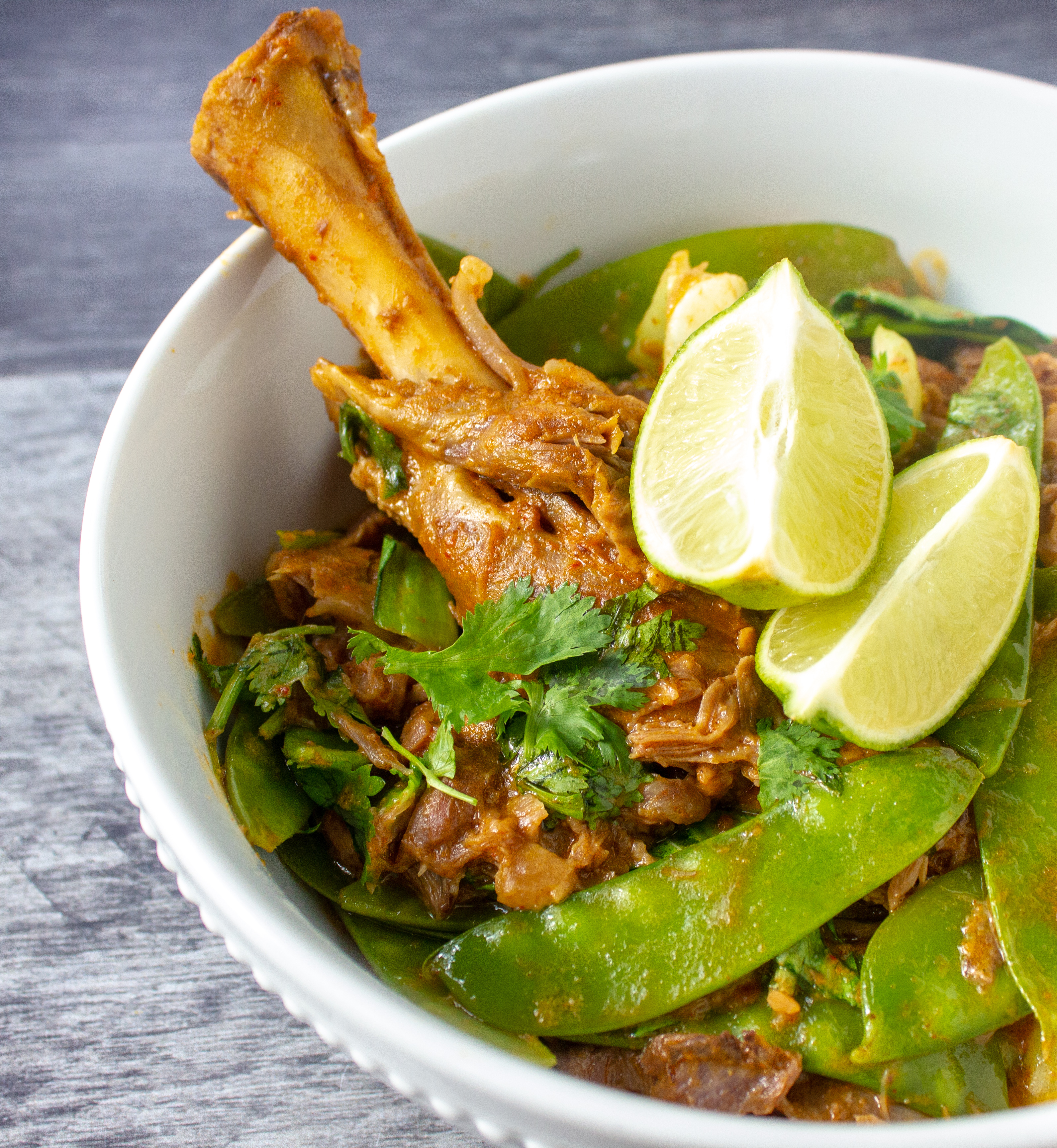 Slow Cooker Curried Lamb Shanks • Recipes • Laura Schoenfeld