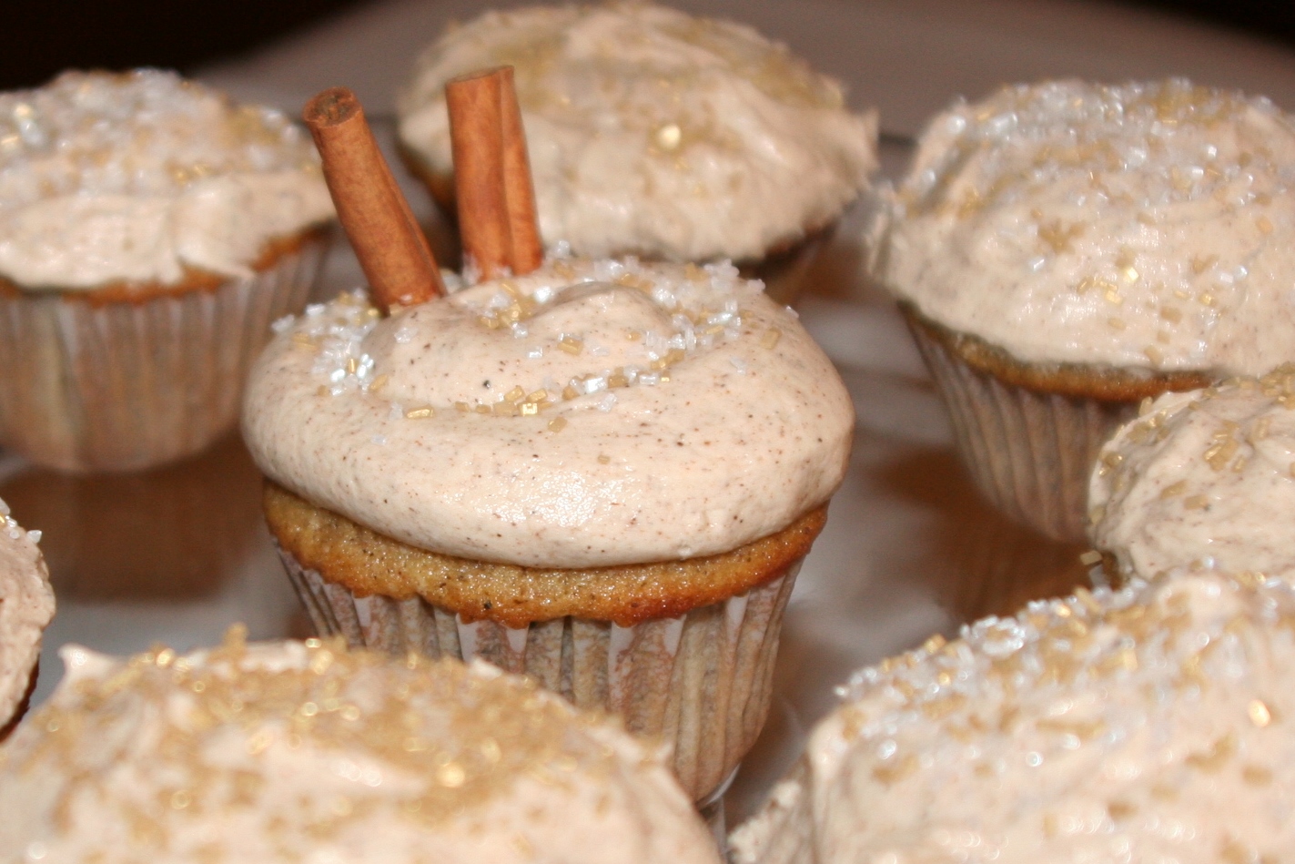 vanilla chai cupcakes Laur Loves Pink