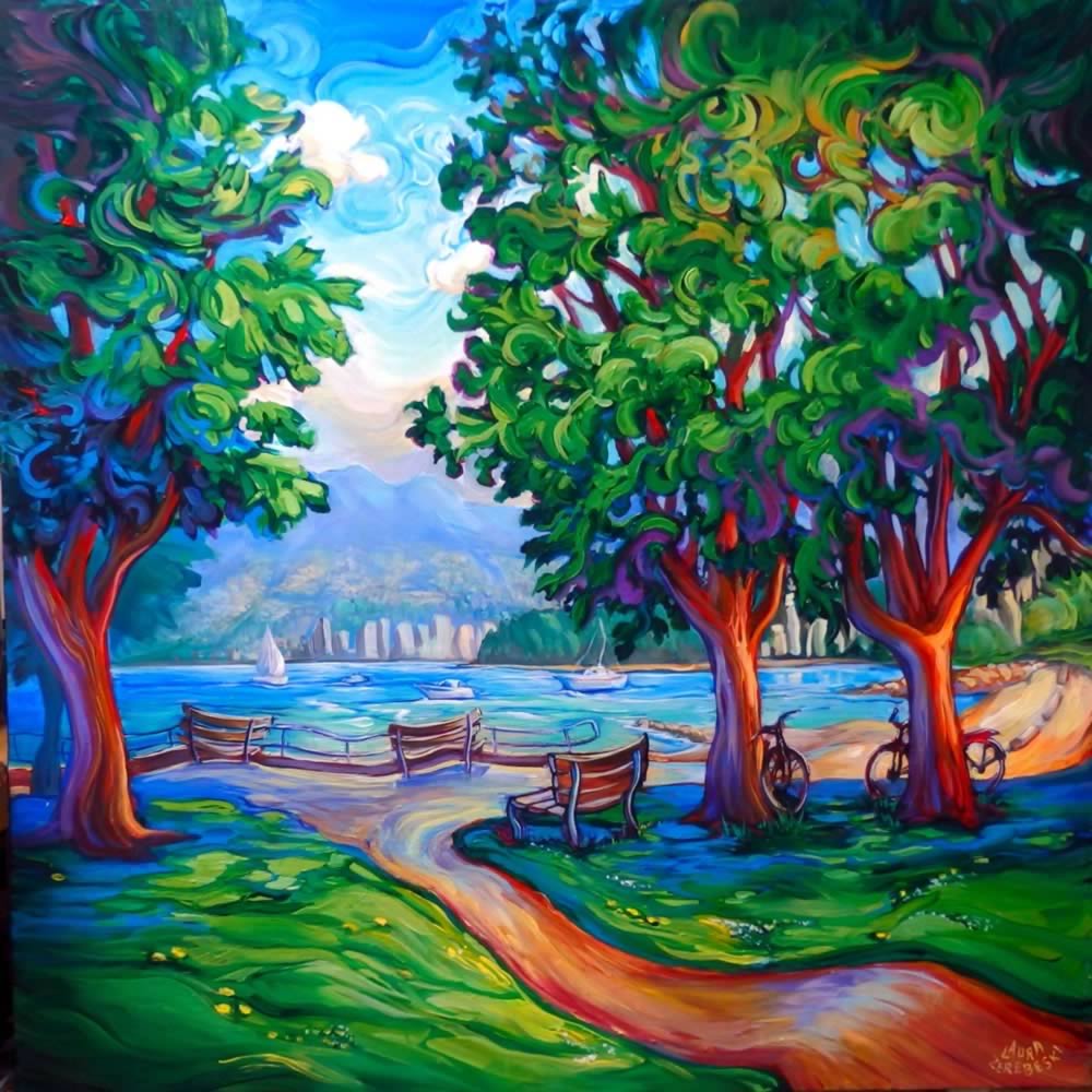 Kits Beach Summertime Afternoon•