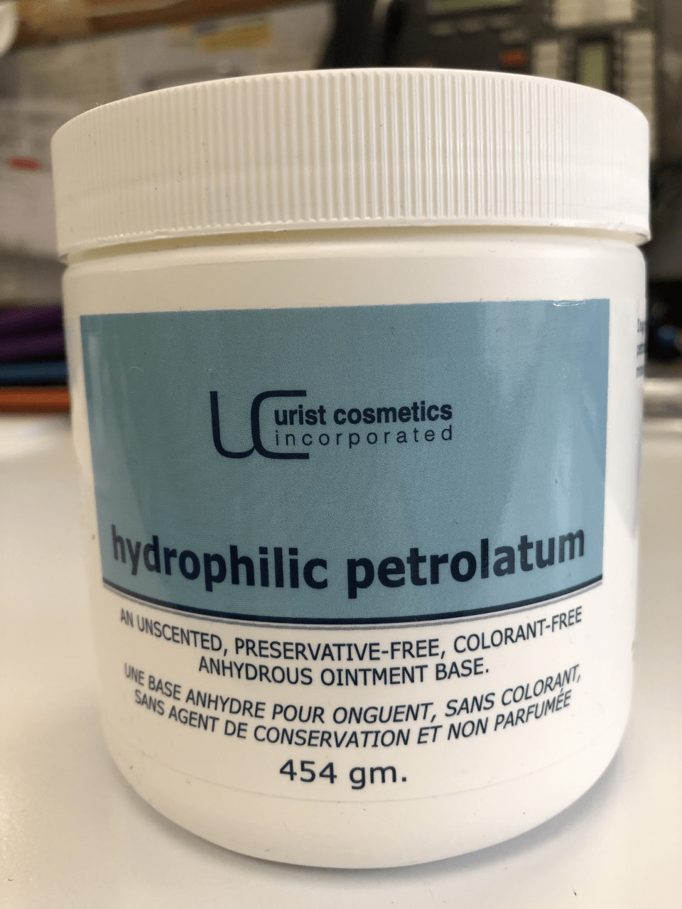 Hydrophilic Petrolatum 454g From Laurel Prescriptions