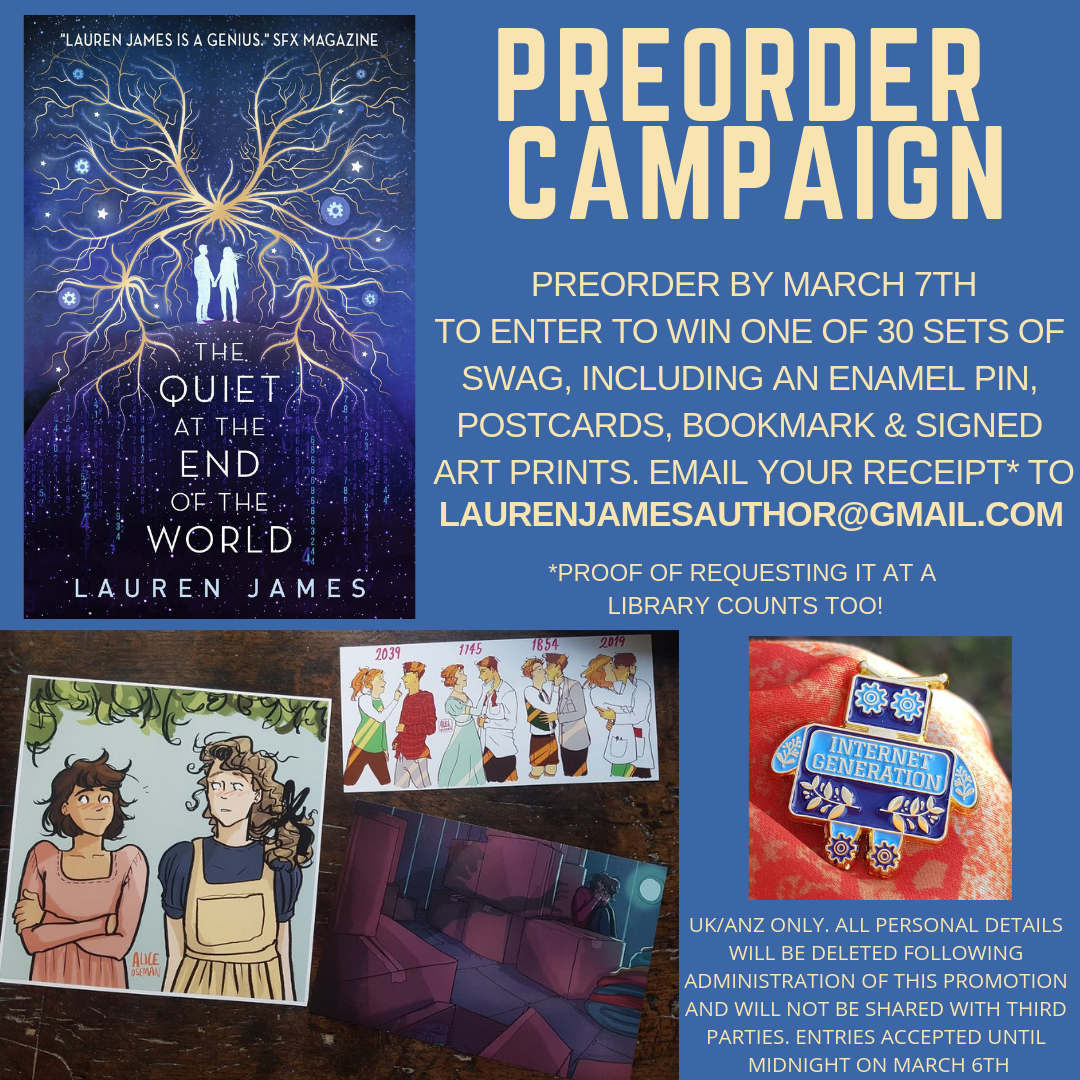 Read the first chapter of The Quiet at the End of the World now
