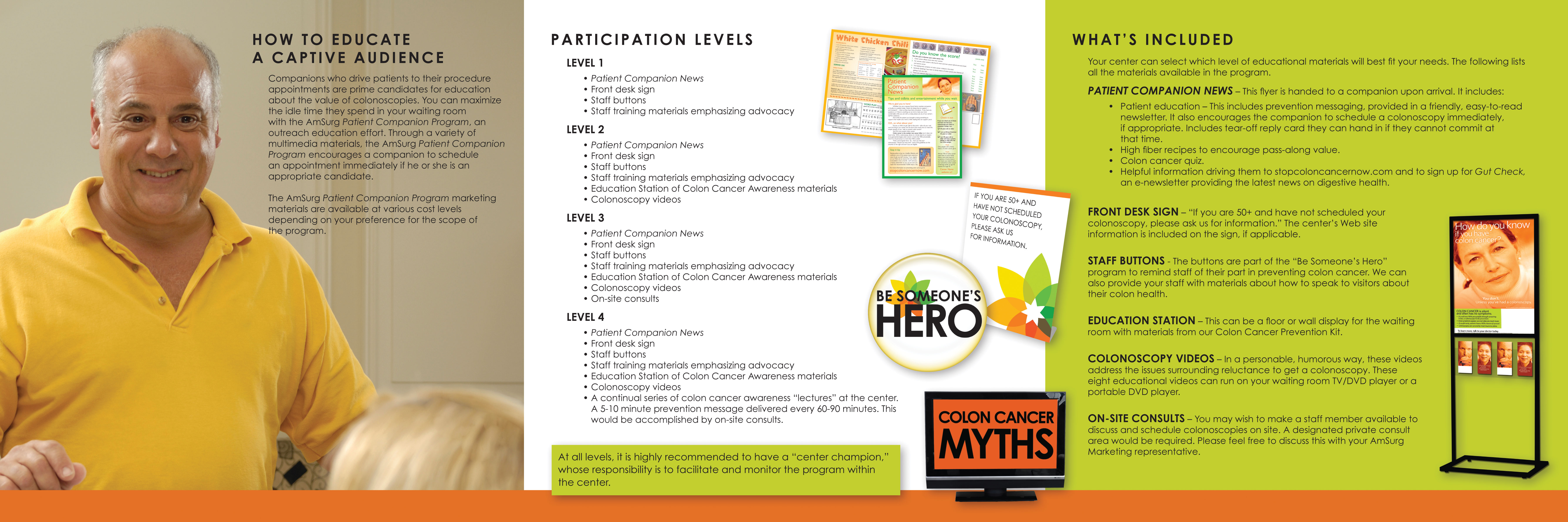 Lauren Gregory » AmSurg Patient Companion Program Brochure
