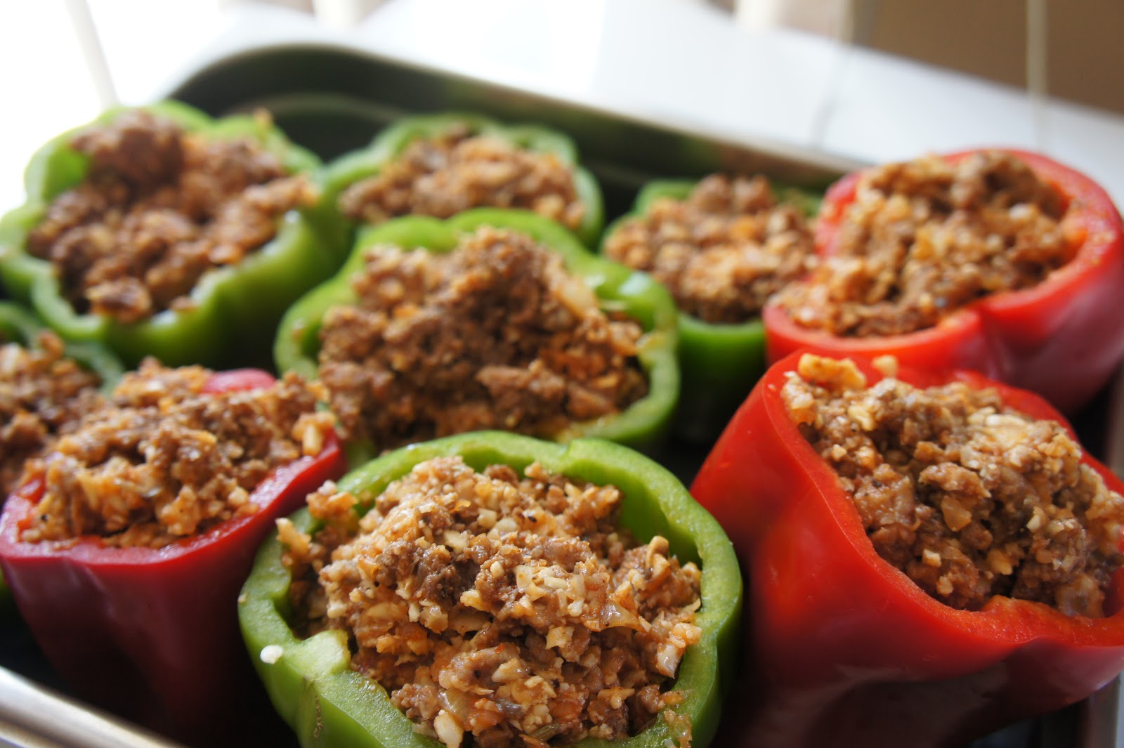 ProteinStuffed Bell Peppers Lauren Kern Fitness