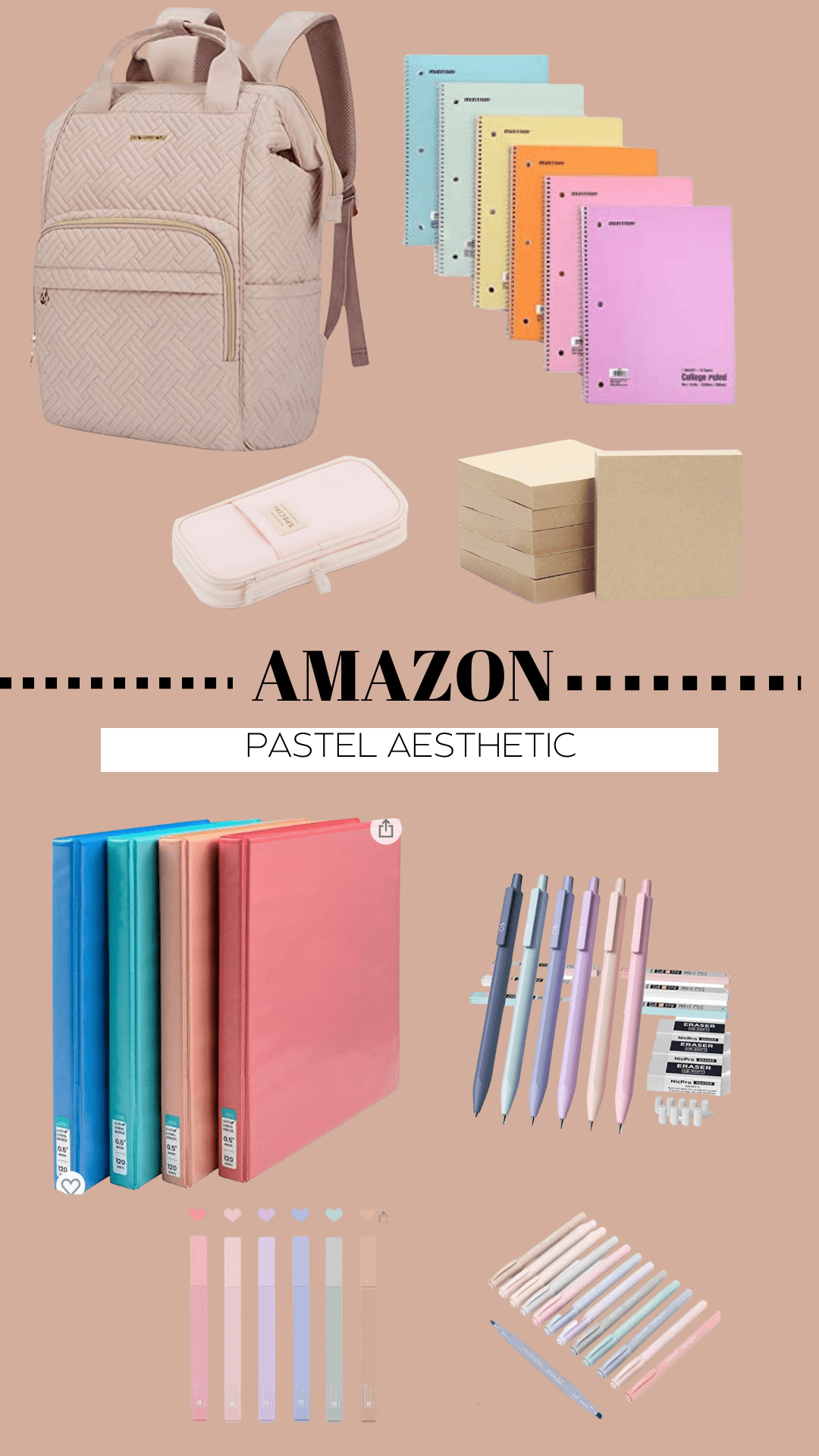 Amazon Back to School Supplies Lauren Novielli