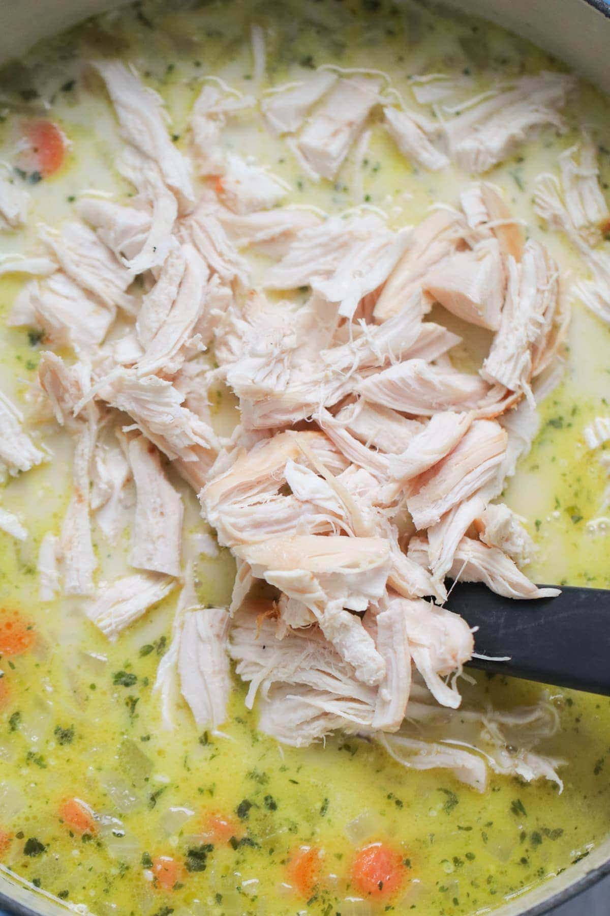 Creamy Chicken Wild Rice Soup Lauren's Latest