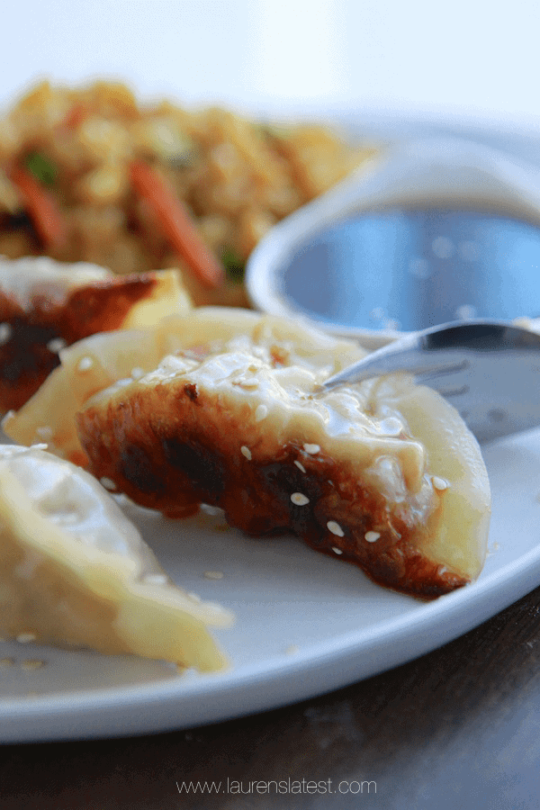 Easy Pork Potstickers Lauren's Latest