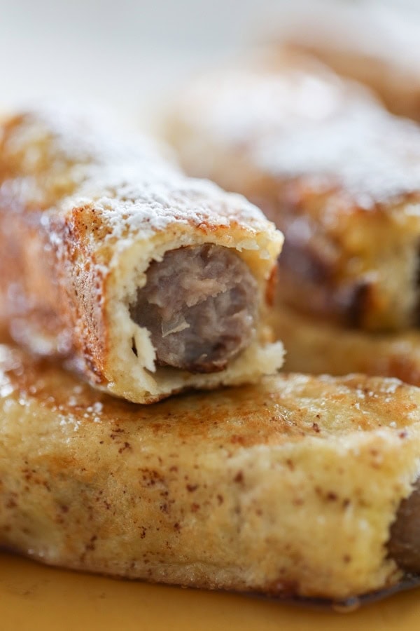 French Toast Pigs in a Blanket Lauren's Latest