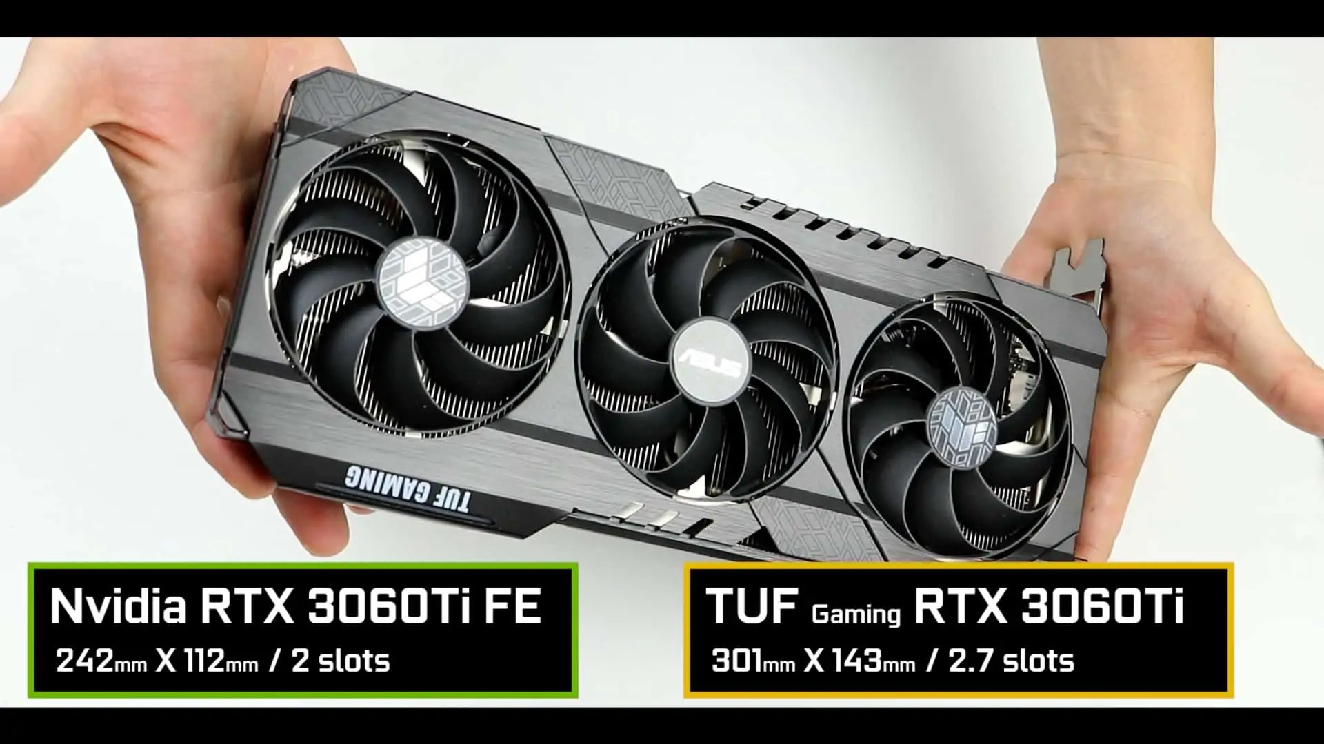 ASUS TUF Gaming RTX 3060 Ti Laurent's Choice