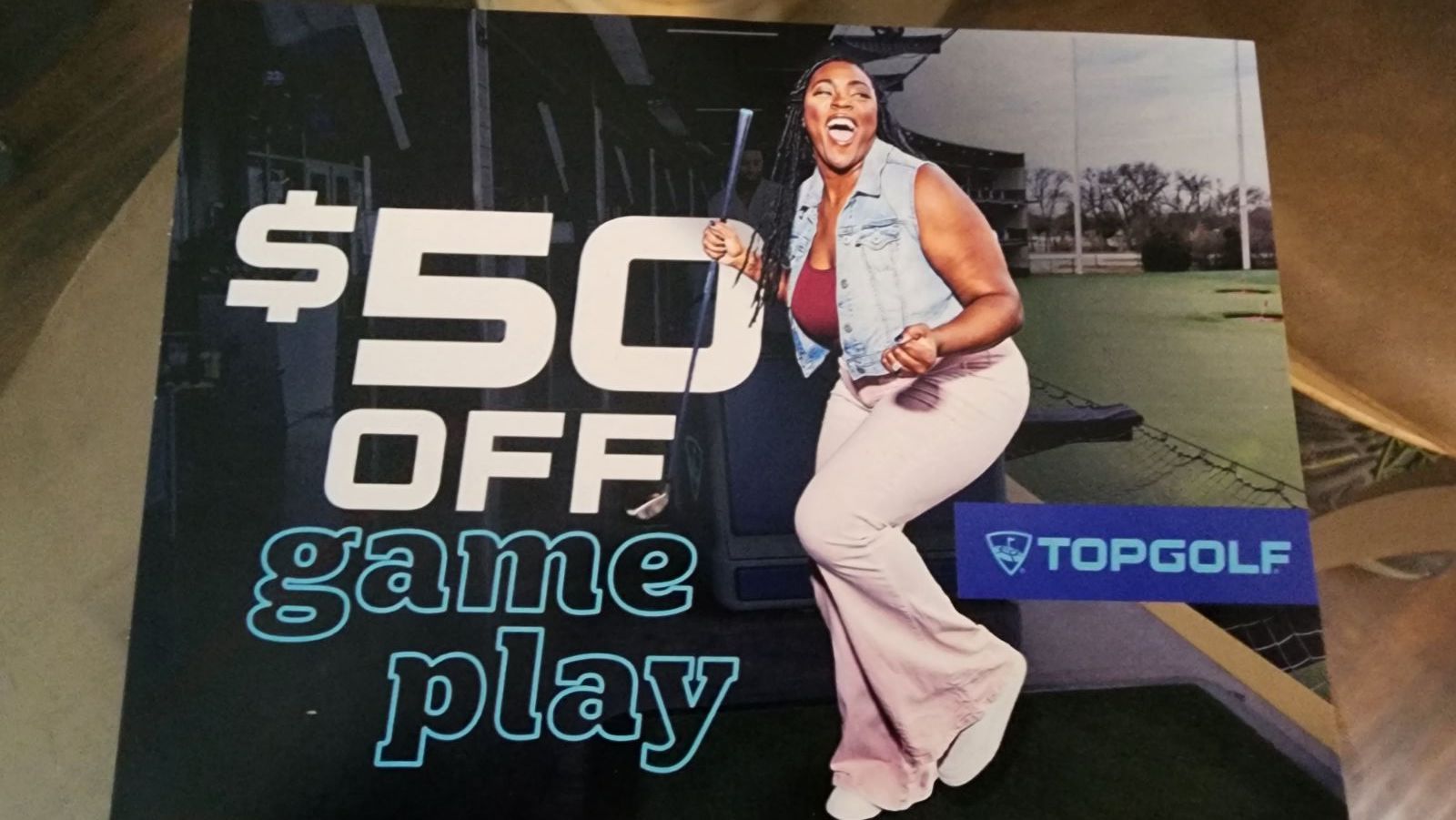 TopGolf Gift Card The Lauryn Adams Foundation