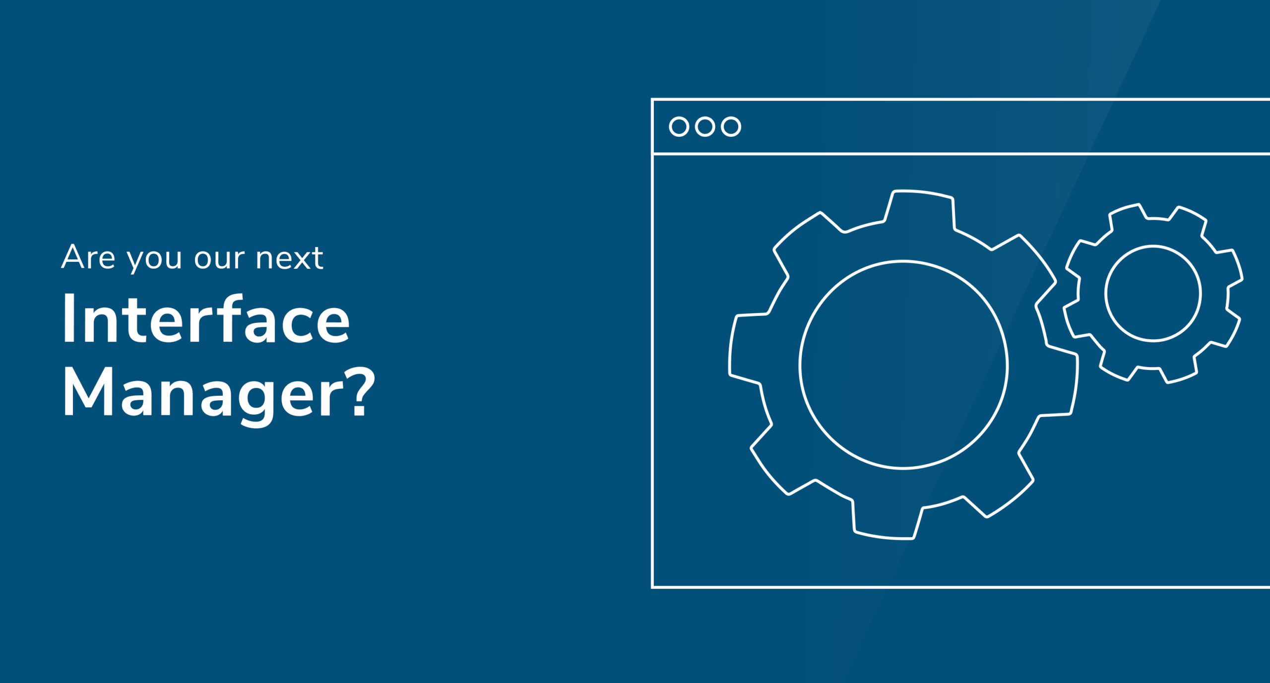 Interface Manager for Offshore Wind Projects in Denmark