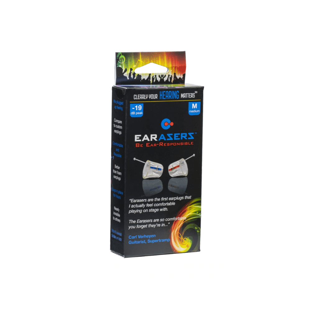 Earasers Musician HiFi Earplugs Medium Lauzon Music