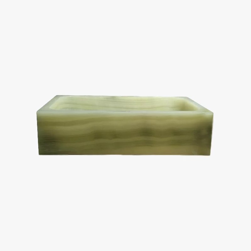 Rectangular Green Onyx Sink LAVACE