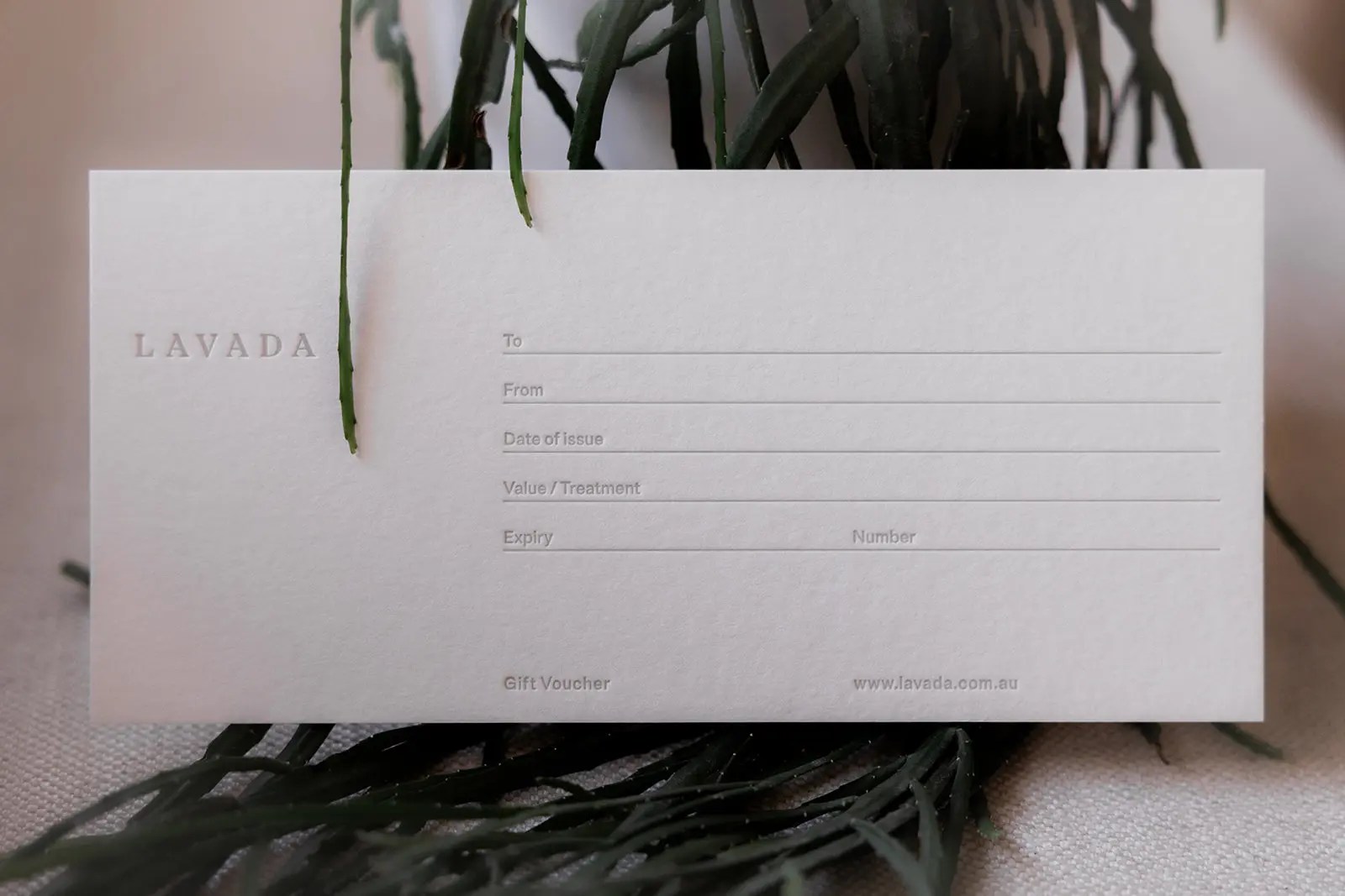 Gift Vouchers Lavada Hobart