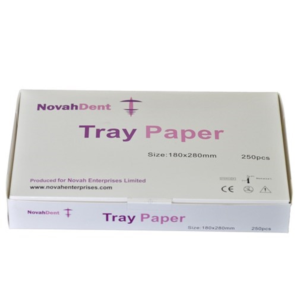 NovahDent Tray Lining Papers Unwaxed (250pk) LavaDent Online