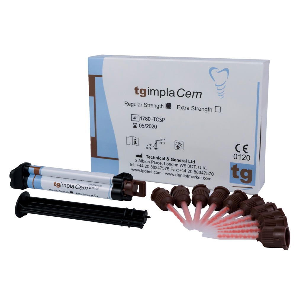 Tg ImplaCem Dual Curing Resin Based Implant Cement (1 x 5ml) LavaDent